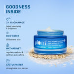 Buy Plum Hydration & Glow Set- Plum 3% Niacinamide & Rice Water Alcohol- 150 ml + 2% Niacinamide & Rice Water Clear Moisture Gel Cream - 50 gm + 10% Niacinamide Face Serum with Rice Water 15 ml - Purplle