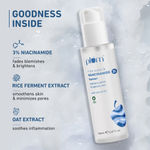 Buy Plum Hydration & Glow Set- Plum 3% Niacinamide & Rice Water Alcohol- 150 ml + 2% Niacinamide & Rice Water Clear Moisture Gel Cream - 50 gm + 10% Niacinamide Face Serum with Rice Water 15 ml - Purplle