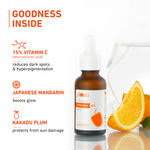 Buy Plum Power Serum Trio - 10% Niacinamide Face Serum with Rice Water -15 ml + 15% Vitamin C Face Serum with Mandarin (20 ml) + 3% Niacinamide & Rice Water Alcohol-Free Toner - 150 ml - Purplle