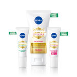 Buy NIVEA Luminous Serum + Face Wash + Day Cream Even Glow Travel Size Skincare Regime Kit (Combo of 3) - Purplle