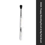 Buy Cuffs N lashes 04 Dual Brush (Flat Brush & Blending Brush) ( 10 gm) - Purplle