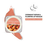 Buy Cuffs N Lashes Shea Butter Vitamin E Castor Oil- Lip Mask- PEACH FUZZ 8 gm - Purplle
