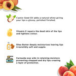 Buy Cuffs N Lashes Shea Butter Vitamin E Castor Oil- Lip Mask- PEACH FUZZ 8 gm - Purplle