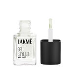 Buy Lakme Absolute Gel Stylist Nail Color, Snowball (12 ml) - Purplle