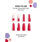 Buy Lakme 9 To 5 Overtime Shine Nail Color - Caramel Case (6 ml) - Purplle
