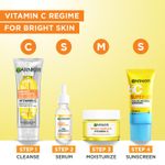 Buy Garnier Vitamin C + Serum Face Wash | Visibly Brighter Skin in Just 1 Wash | Gentle cleanser for Skin Brightening & Tan Removal | For dry , oily , sensitive skin | Facewash for Women & Men | 100 gm - Purplle