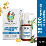 Buy Sesa Hair Growth Serum Concentrate 3% Redensyl, 4% Anagain, 2% Kerascalp 30 ml - Purplle