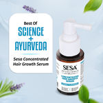 Buy Sesa Hair Growth Serum Concentrate 3% Redensyl, 4% Anagain, 2% Kerascalp 30 ml - Purplle