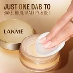 Buy Lakme 9to5 Double Duty Bake & Blur Setting Powder 10 gm - Purplle