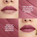 Buy Lakme 9TO5 Primer + Matte Lip Color MM1 Mauve Matter (3.6 gm) - Purplle
