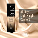 Buy FACES CANADA All Day Hydra Matte Foundation | 3-in-1 Foundation + Moisturizer + SPF30 | 10HR Long Wear | Buildable Coverage | Caramel Natural 023, 30 ml - Purplle