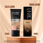 Buy FACES CANADA All Day Hydra Matte Foundation | 3-in-1 Foundation + Moisturizer + SPF30 | 10HR Long Wear | Buildable Coverage | Honey Beige 031, 30 ml - Purplle