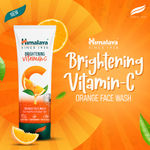 Buy Himalaya Brightening Vitamin C Orange Face Wash | Brightening Face Cleanser | Remove Dull Skin | 100 ml - Purplle