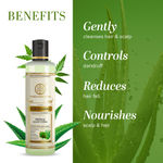 Buy Khadi Natural Neem & Aloe Vera Hair Cleanser | Hydrates Dry Ends - (210 ml) - Purplle