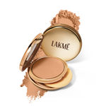 Buy Lakme 9to5 Fashionista Collection Double Duty Dual Finish Compact 16 Sand,9 gm - Purplle