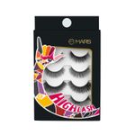 Buy MARS HIGHLASH False Eyelashes for Women Set of 5 | Bold & Dramatic Look for Party & Any Occasion | Reusable | Lightweight and Voluminizing | Easy & Comfortable to Use (02-Dramatic) - Purplle