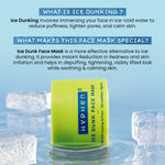 Buy Hyphen Ice Dunk Face Mask 31% Skin Cooling Active & 3% Caffeine To Depuff Skin Lift & Collagen Boost (50 gm) - Purplle