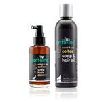 Buy mCaffeine Hair Growth Duo (Hair oil 200ml + Scalp Tonic 100ml) - Purplle