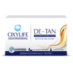 Buy Oxylife Salon Professional De-Tan Pack with Kojic Acid, Milk & Honey | Tan Removal Cream | Dermatalogically Tested | Oxysphere Technology, No Added Parabens, Sulphate Free | 12g X 4 (48 gm) - Purplle