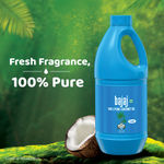 Buy Bajaj 100% Pure Coconut Oil  1 litre | Made with Premium Grade 1 Quality Coconuts - Purplle