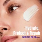 Buy Blue Heaven Barrier Repair Korean Gel Sunscreen SPF50 PA ++++ | UVA & UVB Sun Protection & Blue Light Protection| Infused with Ceramide Mineral and Vitamin E | Sun cream for Men and Women | 50 Gm - Purplle