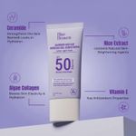 Buy Blue Heaven Barrier Repair Korean Gel Sunscreen SPF50 PA ++++ | UVA & UVB Sun Protection & Blue Light Protection| Infused with Ceramide Mineral and Vitamin E | Sun cream for Men and Women | 50 Gm - Purplle