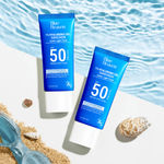 Buy Blue Heaven 1% Hyaluronic Gel Sunscreen SPF50 PA++++ | Sun Protection + Hydration formula With Vitamin E, Cedarwood Oil & Plant-Based Mucin | Lightweight Non-Greasy | No White Cast | Fragrance Free| Sunscreen for Men and Women| 50 Gm - Purplle
