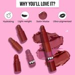 Buy SUGAR POP 4 in 1 Lip Twist - 03 Bare Perfection | Multi-use Stackable Lipsticks for Women | Satin Matte Hydrating Formula | 6.4 gm - Purplle