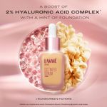 Buy Lakme CC Tinted Serum with 2% Hyaluronic Acid - Latte 30 ml - Purplle