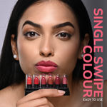Buy MILA BEAUTE 12 Creamy Matte Mini Lipstick Kit | Lip Hydrating & Light-weight | Long Lasting Lipsticks for Women | Suitable All Indian Tones | Shade - C| 14.4 gm - Purplle