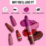 Buy SUGAR POP 4 in 1 Lip Twist - 01 Classic | Multi-use Stackable Lipsticks for Women | Satin Matte Hydratin gm Formula | 6.4 gm - Purplle