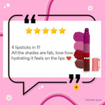 Buy SUGAR POP 4 in 1 Lip Twist - 01 Classic | Multi-use Stackable Lipsticks for Women | Satin Matte Hydratin gm Formula | 6.4 gm - Purplle