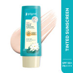 Buy Pilgrim Korean White Lotus Tinted Sunscreen SPF 50+ PA++++ with 3% Niacinamide (50 ml) - Purplle