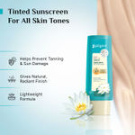 Buy Pilgrim Korean White Lotus Tinted Sunscreen SPF 50+ PA++++ with 3% Niacinamide (50 ml) - Purplle