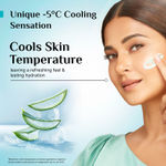 Buy Pilgrim Korean Aloe Cooling Fluid Sunscreen SPF 50+ PA++++ with Hyaluronic Acid ( 50 ml) - Purplle