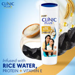 Buy Clinic Plus Strong & Extra Thick Shampoo with RICE WATER, Protein + Vitamin E (650 ml) - Purplle