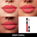 Buy Elle18 Liquid Lip Color, Deep Coral, 5.6 ml - Purplle
