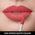 Buy Elle18 Liquid Lip Color, Deep Coral, 5.6 ml - Purplle