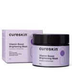 Buy Cureskin Vitamin Boost Mask for Glowing Skin | Fruit Based AHA Tan Removal Face Pack Mask for Women & Men | Remove Dead Skin (50 gm) - Purplle
