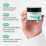 Buy Cureskin Under Arm Brightening Cream Mask with Glycolic Acid,Lactic Acid & Mandelic Acid | Dark Underarms & Hyperpigmentation | Under Arm Whitening Cream for Women & Men | Under arm Dark Removing Cream (50 gm) - Purplle