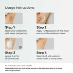 Buy Cureskin Under Arm Brightening Cream Mask with Glycolic Acid,Lactic Acid & Mandelic Acid | Dark Underarms & Hyperpigmentation | Under Arm Whitening Cream for Women & Men | Under arm Dark Removing Cream (50 gm) - Purplle