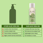 Buy Alps Goodness Aloe Vera Gel infused with Rose Water 30 ml I Natural Moisturizer I For Soft Skin I Soothing & Refreshing I For All Skin & Hair Types I Leave-In Conditioner - Purplle