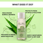 Buy Alps Goodness Aloe Vera Gel infused with Rose Water 30 ml I Natural Moisturizer I For Soft Skin I Soothing & Refreshing I For All Skin & Hair Types I Leave-In Conditioner - Purplle