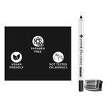 Buy Jaquline USA Pro Stroke Intense Gel Kajal and Sharpener (1.2 gm) - Purplle