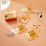 Buy Pilgrim 24K GOLD FACIAL KIT For Instant Radiance & Golden Glow with 5 easy steps, with Gold Cream Cleanser, Gold Scrub, Gold Massage Cream, Gold Facial Mask, Gold Serum, All Skin types - 80.18 gm - Purplle