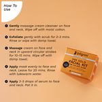 Buy Pilgrim 24K GOLD FACIAL KIT For Instant Radiance & Golden Glow with 5 easy steps, with Gold Cream Cleanser, Gold Scrub, Gold Massage Cream, Gold Facial Mask, Gold Serum, All Skin types - 80.18 gm - Purplle