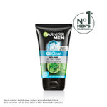 Buy Garnier Men Oil Clear Clay D-Tox Deep Cleansing Icy Face Wash (100 gm) - Purplle