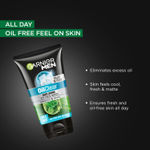 Buy Garnier Men Oil Clear Clay D-Tox Deep Cleansing Icy Face Wash (100 gm) - Purplle