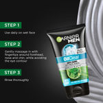 Buy Garnier Men Oil Clear Clay D-Tox Deep Cleansing Icy Face Wash (100 gm) - Purplle
