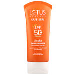 Buy Lotus Herbals SafeSun UltraRx Tinted-S1 Sunscreen SPF 50+ for UV/Blue Filters, Broad Spectrum Protection with Niacinamide and Ceramide, Non Oily, Dermatologically Tested, For Oily, Dry, Combination Skin, 50 gm - Purplle